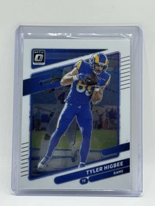 2021 Panini Donruss Optic Football Tyler Higbee Base #184 Los Angeles Rams - Picture 1 of 2