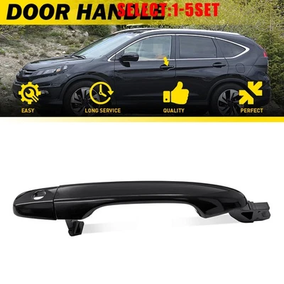 Manija de puerta exterior exterior imprimada delantera izquierda para Honda CRV Civic 12-16 1-5X Foto 1 de 4