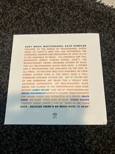 Sony Super Audio PROMO SACD Sampler CD Roger Waters MILES DAVIS Pink Floyd New! - Imagen 1 de 2