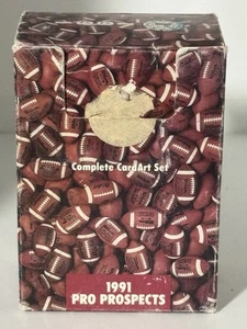 1991 Star Pics Pro Prospects Football  Complete Set - 112 cards SHIPS SAME DAY - Picture 1 of 7
