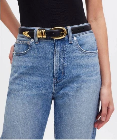 NWT Madewel women's Triple Metal Keeper Belt - Image 1 of 1