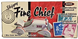 Xonex International 1997 Ken Kovach Skippy Fire Chief 1:3 scale Pedal Car #1226 - Picture 1 of 10
