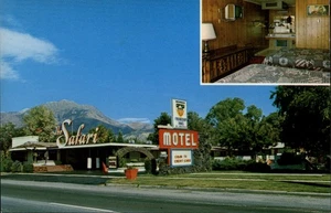 Nephi,UT Friendship Inn Safari Motel Juab County Utah Postcard - Picture 1 of 2