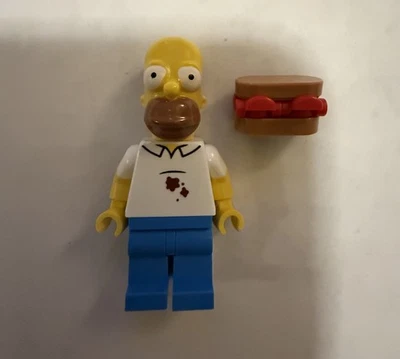 LEGO Simpsons Krusty Burger 10352 - Minifigure Only -  Homer  - Image 1 of 2