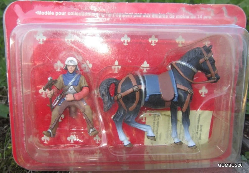 ALTAYA MOYEN-AGE / FIGURINE CHEVALIER  ARBALETRIER  SUISSE  A  CHEVAL - Photo 1/1