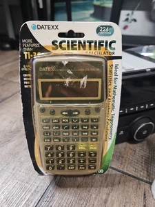 Scientific Calculator Datexx DS-700 Math Trigonometry Algebra Earth Friendly LCD - Picture 1 of 6