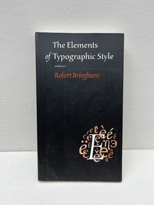 Elemente des typografischen Stils von Robert Bringhurst Taschenbuch Version 3.2  - Bild 1 von 8