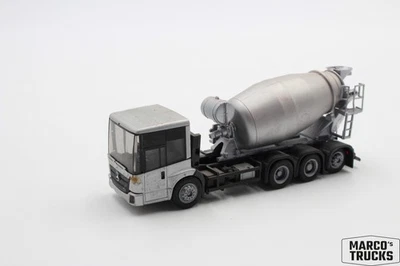 Herpa MB Mercedes Econic 4-axle 8x4 concrete mixer custom-built 1:87 /H25590 - Image 1 of 2