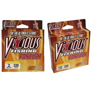 Vicious Panfish HiVis Monofilament Fishing Line Yellow - Picture 1 of 5
