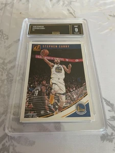 Stephen Curry Warriors 2018 Donruss # 2 grado 9 L@@@K - Imagen 1 de 2