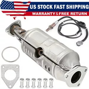 Catalytic Converter w/ Downstream O2 Sensor For 2003-2007 Honda Accord 2.4L - Foto 1 di 14