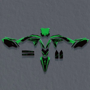 Graphics Decals Stickers Kit For Kawasaki KXF 250 KX250F 2017 2018 2019 2020 - Picture 1 of 1