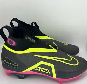 Nike Alpha Menace Elite 3 WD SMP Sz 14 Oregon Ducks Football Cleats Men's DH3352 - Picture 1 of 11