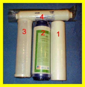 Kartusche Wasserfilter Kit Ersatzset Umkehrosmose Luftreiniger Luftreiniger - Bild 1 von 7