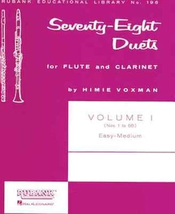 78 Duets for Flute and Clarinet - Flute and Clarinet - Picture 1 of 1