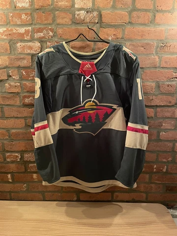 adidas Minnesota Wild Jersey NWOT Custom Jersey Ready For Nameplate And Numbers Cover
