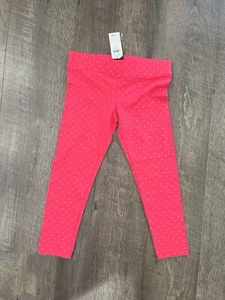 Gap Girls Leggings Pink with metallic spots NWT - Picture 1 of 5