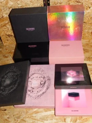 (K-POP) 8 versch. Blackpink CD-Alben "Square up/Kill this Love/The Album"+Extras - Bild 1 von 4