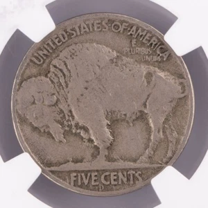 Certified 1937-D 3 Legs Buffalo Nickel NGC VF30 Very Rare 5c - Picture 1 of 4