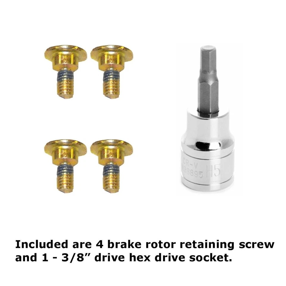 4 件制动盘安装锁套装螺丝带 Loctite 包括工具 1981-03 梅赛德斯 — 第 1/3 张图片