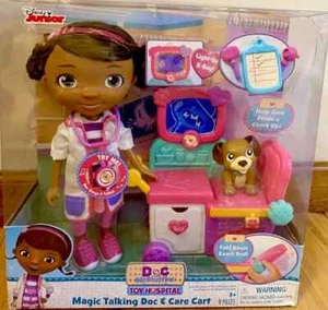 RARE! Doc McStuffins Magic Talking Doc Care Cart NEW! Disney Junior COLLECTIBLE - Picture 1 of 2