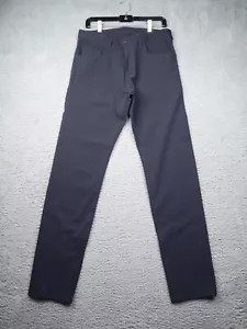 Dearborn Denim Chicago Pants Mens 31 TAILORED FIT TECHNICAL NAVY WATER REPELLANT - Picture 1 of 14