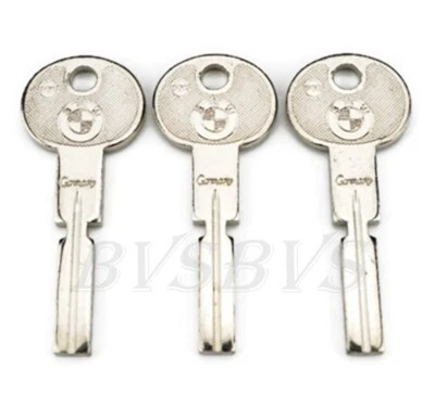 3x BLANK KEY For BMW 3 5 7 E31 E32 E34 E36 318i 325i 525i M5 735i 760i 840i Foto 1 de 4