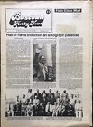 Sept 1979 Baseball Hobby News Orig Vol. 1 #7 - Intronisation au Temple de la renommée Willy Mays