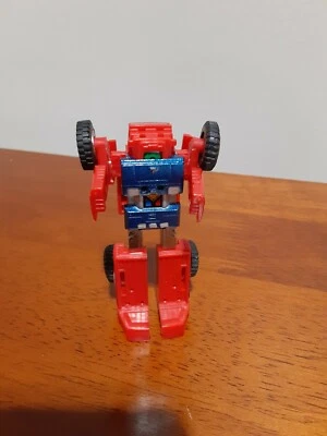 GoBots Transformers Small Foot 4x4 Red Pickup Truck Vintage Action Figure - Image 1 of 4