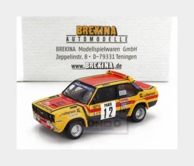 1:87 BREKINA PLAST Fiat 131 Abarth #12 Rally Montecarlo 1980 Mouton BRE22659 - Immagine 1 di 2