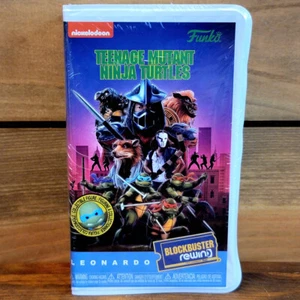 Figura Vinilo Leonardo TMNT Película Funko Blockbuster Rebobinado Sellada, Posible Persecución - Imagen 1 de 5