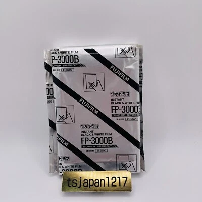 Fuji FujiFilm FP-3000B Instant B&W FILM Super Speed Expiration New - Image 1 of 2