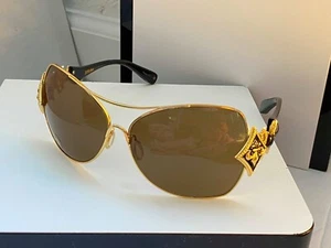 Gafas de sol antiguas Affliction Angelina oro/bronce #256 - Imagen 1 de 6