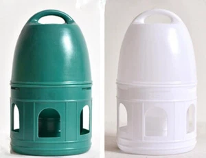 Contenitore pentola d'acqua per animali domestici piccioni uccellini dispenser forniture per alimentazione trasparente - Foto 1 di 13