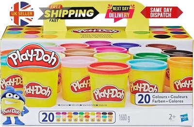 TAKE_ZONE_2 Play-Doh 20 Color Super Set, Non-Toxic Modeling Compound for Toddlers (2+)