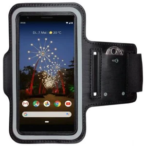 Bracelet de sport pour Google Pixel 3a XL bracelet de fitness jogging sac de bras housse de course - Photo 1/7
