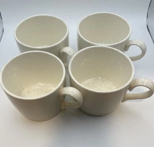 Vintage Set of 4 Restaurant/Cafe Coffee or Tea Cups 8 oz Classic - Picture 1 of 5