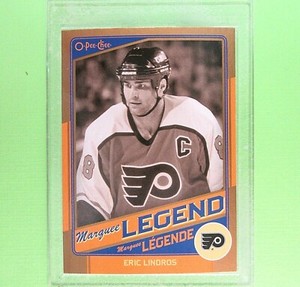 ERIC LINDROS  2012  MARQUEE LEGENDS GOLD  OPC #G8  Philadelphia Flyers