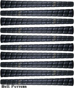 Dieci (10) Tacki-mac Traforated Tour Pro Wrap impugnature da golf nere medie - uomo +1/16" - Foto 1 di 2