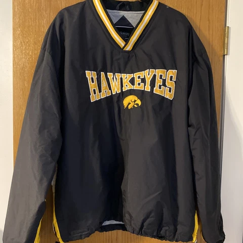 Iowa Hawkeyes Pullover Insulated Windbreaker Size XXL Holloway Cover
