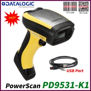 Datalogic PowerScan PD9531-K1 USB 2D Corded Handheld Industrial Barcode Scanner - Picture 1 of 5
