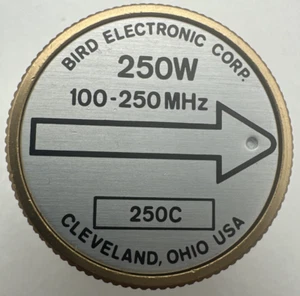 Bird 43 Thruline Watomierz Element 250W 250C 100-250MHz - Zdjęcie 1 z 3