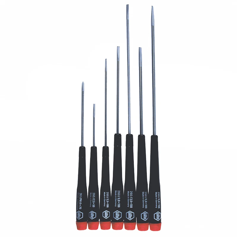 Wiha Tools 26092 7pc Slotted/phillips Precision Set Contains 1e