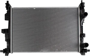 Conjunto de radiador núcleo de aluminio para 16-18 Fiat 500X 15-21 Jeep Renegade CU13533 - Imagen 1 de 5