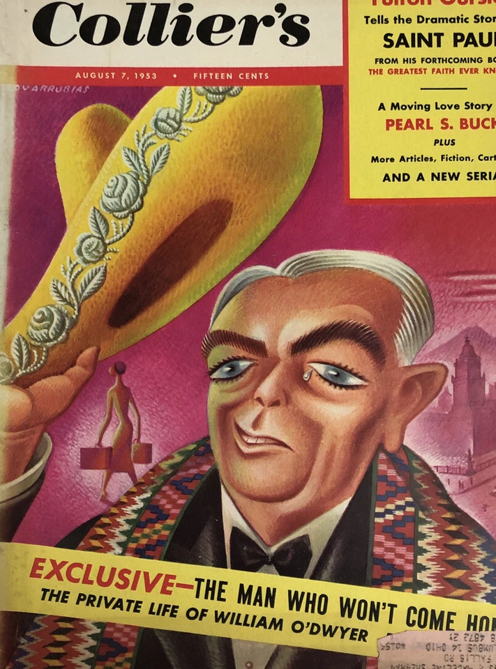 1953 Collier's Magazine Aug. 7, Hear To Eternity Frank Sinatra - Image 1 of 4