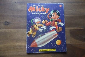 Vecchio fumetto 31 WALT DISNEY TOPOLINO nello spazio Blüchert Editore 1962 - Foto 1 di 5