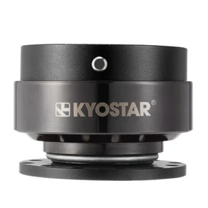 Car Steering Wheel Quick Release Hub Adapter Snap Aluminum Black Universal  - Bild 1 von 9