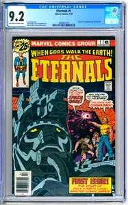 Eternals 1 grado CGC 9,2 casi nuevo - Marvel Comics 1976 - Imagen 1 de 2
