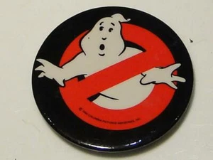 Botón Pinback Ghostbusters 1984 vintage - Imagen 1 de 3