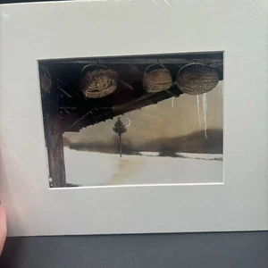 Andrew Wyeth "Under Sail" And “Crescent” 11 x 9 (prints 5x7) 2 Matted Art Prints - Picture 1 of 5